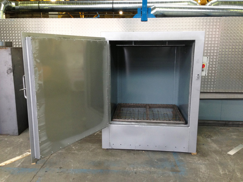 Electric curing oven